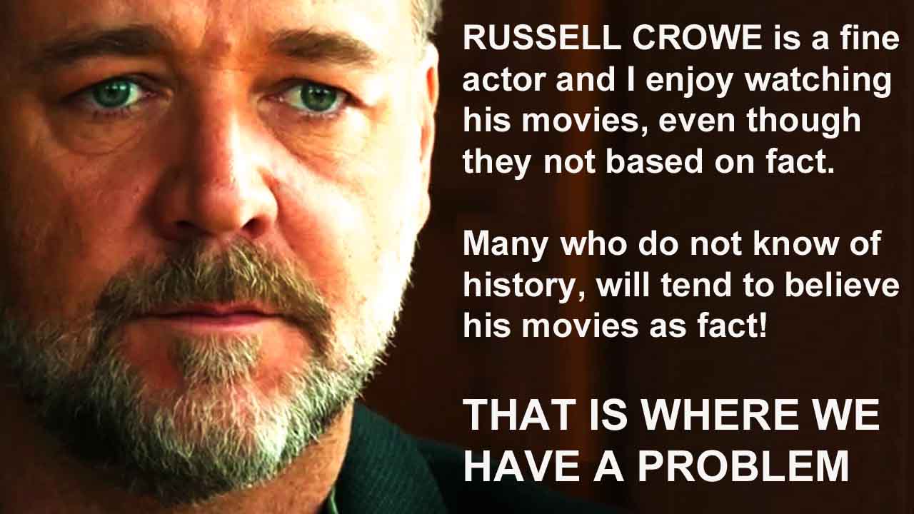 russell crowe and fact